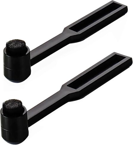 2PCS Record Player Needle Cleaning Brush, Turntable Stylus Cleaning Brush to Clean Record Needle Stylus Dirt and Dust in Kuwait