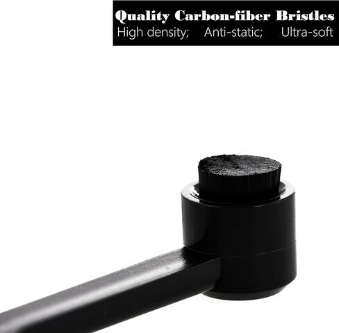 2PCS Record Player Needle Cleaning Brush, Turntable Stylus Cleaning Brush to Clean Record Needle Stylus Dirt and Dust in Kuwait