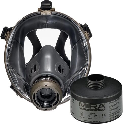 قناع الغاز Mira Safety CM-I01 وفلتر NBC-77 SOF CBRN in Kuwait