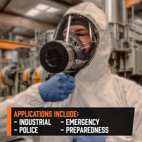 قناع الغاز Mira Safety CM-I01 وفلتر NBC-77 SOF CBRN in Kuwait