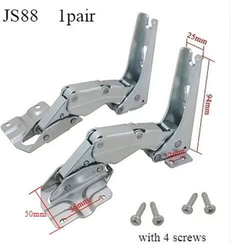 مفصلة الباب JS99 JS08 JS88 نوع مدمج باب الثلاجة المسطحة أقرب 1 قطعة (JS88-1pair) in Kuwait