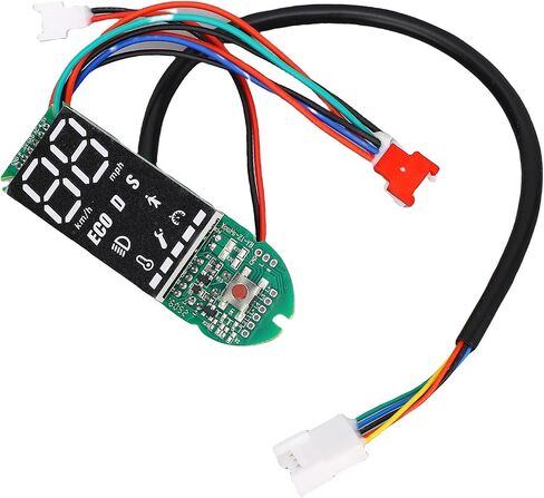 Dioche Dashboard Aovo Pro Electric Scooter Dashboard Circuit Board | Bluetooth PCB Compatible with 8.5-10in Electric Scooters | Easy Replacement, Realtime Data Display in Kuwait