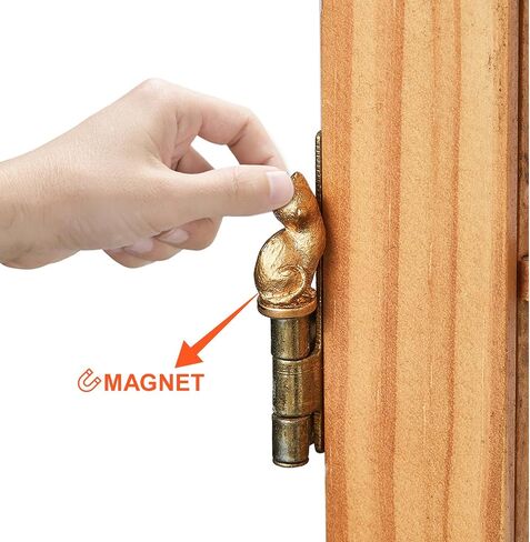 Cat Hinge Head 10 piece Set Magnetic Hinge Nightingale Door Home Decoration Figurine Decoration Door Decoration Cover in Kuwait