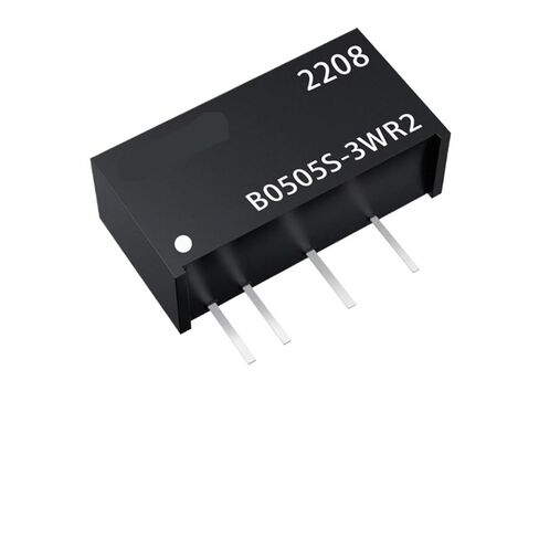 B0505S-3WR2 5 فولت إلى 5 فولت 600 مللي أمبير غير منظم 3 واط DC-DC وحدة طاقة معزولة 1 قطعة in Kuwait