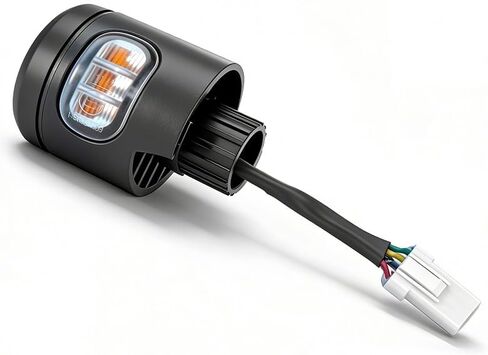 سكوتر كهربائي GYL إشارة الانعطاف، مناسب لـ Ninebot ZT3/ MAX G3/ F3 E-Scooter، مقبض عالمي يسار يمين، ضوء تحذيري للسلامة، استبدال الملحقات الأصلية in Kuwait