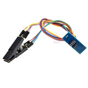 300mil SOP16 إلى dip8 فلاش رقاقة IC اختبار كليب BIOS مبرمج محول القابس SOP SOIC SOIC16 محول ل 25 SPI Flash 25 سلسلة in Kuwait