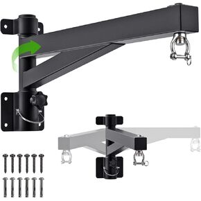 Kipika Heavy Bag Hanger Wall Mount Punching, Rotatable Heavy Duty Boxing Bag Bracket for Home Gym Indoor, Adjustable Length for Kickboxing Bag, Muay Thai Bag,Speed Bag in Saudi Arabia