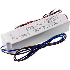 LED Driver LPV-60 60W 5V 12V 15V 24V 36V 48V Waterproof IP67; LPV-60-36 | LPV6036 in Saudi Arabia