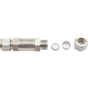 1/8 "1/4" 3/8 "1/2" 3 6 8 10 12 14-32 مللي متر أنبوب ضغط Uion 304 صمام مرشح الفولاذ المقاوم للصدأ الضغط العالي (12 مللي متر) in Kuwait