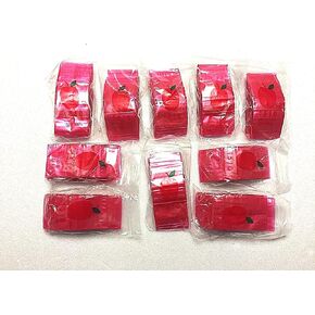 1510 (1.5"X1") أكياس حمراء اللون تحمل العلامة التجارية Apple، أكياس صغيرة قابلة للإغلاق، علبة تحتوي على 1000 قطعة in Kuwait
