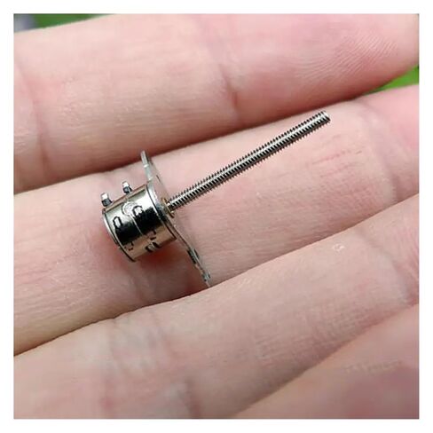 5 قطعة 6 مللي متر محرك متدرج 2-Phase 4-Wire الخطي المسمار يخطو 17 مللي متر رمح طويل لتعديل عدسة الكاميرا in Kuwait