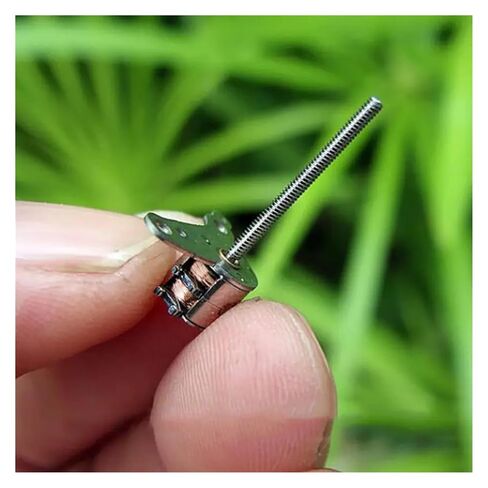 5 قطعة 6 مللي متر محرك متدرج 2-Phase 4-Wire الخطي المسمار يخطو 17 مللي متر رمح طويل لتعديل عدسة الكاميرا in Kuwait