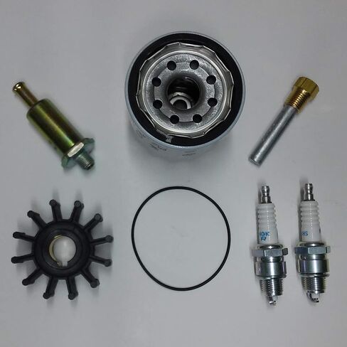 طقم صيانة SCP-K8w2sp مع المقابس لكوهلر مارين 3.5CFZ 4CZ 5CFZ 6.5CZ Ser #296899 & UP Var2 in Kuwait