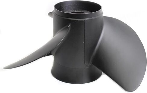 Yamaha 6G5-45945-01-00 Aluminum Propeller 14X19; 6G5459450100 Made by Yamaha in Kuwait