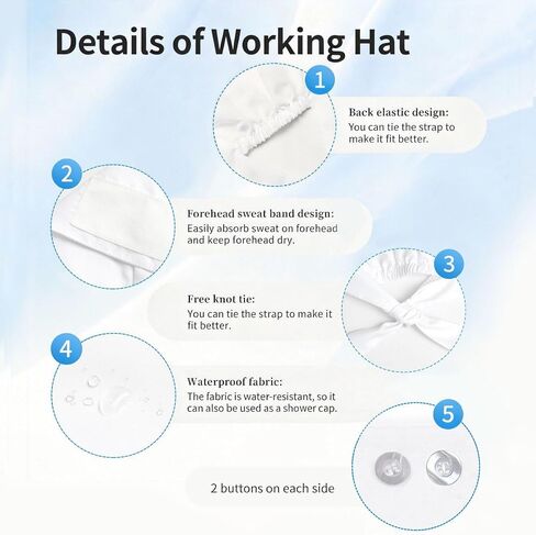الرجعية الأخضر الذهب شيفرون طباعة قبعات فرك النساء الرجال، قابل للتعديل قبعة ممرضة الجراحية قبعات فرك القبعات للنساء الرجال، قبعة العمل مع أزرار لتعليق أقنعة الوجه in Kuwait