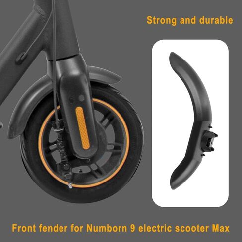 الجبهة الحاجز كيك سكوتر الإطارات سبلاش واقية واقي من الطين ل Segway Ninebot MAX G30 سكوتر كهربائي الحرس دعم حماية أجزاء in Kuwait