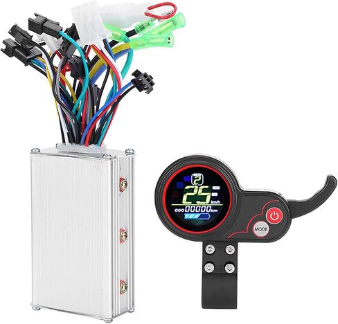 Electric Scooter Controller, Universal Hall No Hall LCD Display Kit 48V 250W 350W Shift Switch Controller Kit for Urban Commuters Weekend Riders City Travelers Daily Mobility in Kuwait