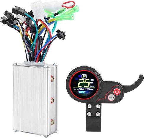 Electric Scooter Controller, Universal Hall No Hall LCD Display Kit 48V 250W 350W Shift Switch Controller Kit for Urban Commuters Weekend Riders City Travelers Daily Mobility in Kuwait