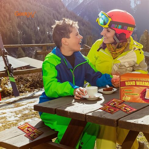 Hand Warmers Disposable 240Pcs, Long-Lasting Up to 12 Hours for Warm Body, Safe Portable for Hand and Foot, Heater for Camping, Fishing, Winter for Women Men Mom Dad in Kuwait