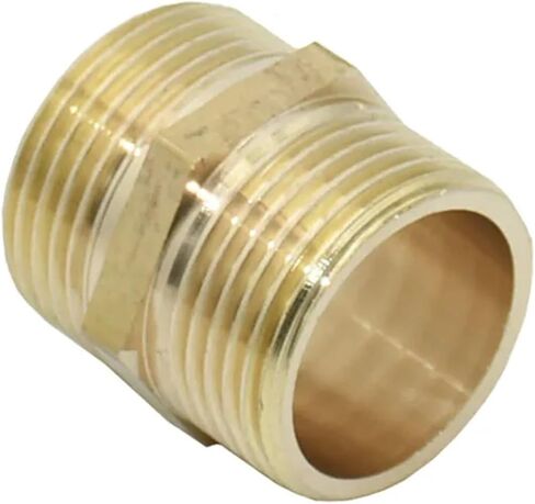 2 قطعة 1/2 "3/4" 1 "ذكر النحاس الخيوط موصل خرطوم إصلاح 2-Way خرطوم الحنفية تركيبات حديقة موصل حنفية المياه (G1) in Kuwait