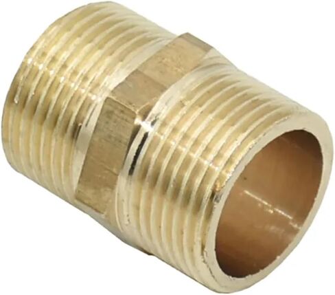 2 قطعة 1/2 "3/4" 1 "ذكر النحاس الخيوط موصل خرطوم إصلاح 2-Way خرطوم الحنفية تركيبات حديقة موصل حنفية المياه (G1) in Kuwait