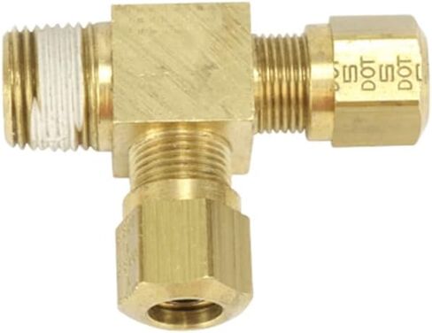 منتجات Mytee 5 عبوات من النحاس الذكور للجري لأنبوب النايلون 3/8X3/8 NPT يستبدل 1471X6X6 1471P06P06 13716C 11274 017166 17714716C 1778083 271NTA66 71P0606N S771AB66 VS271NTA66 WEA1471P06P06 WH1471P06P06 in Kuwait