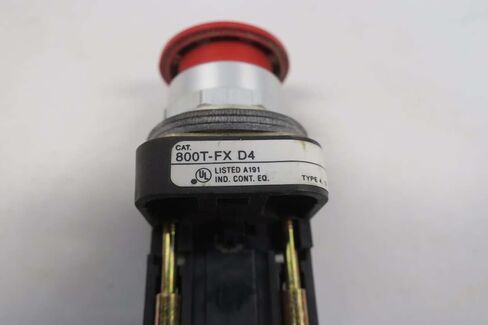 ألين برادلي 800T-FX6D4 دفع سحب الفطر الأحمر زر الضغط SER T D570177 in Kuwait