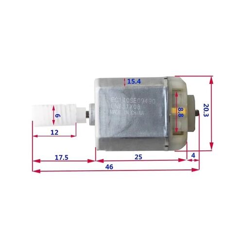 FC-140SE-09490 Worm Gear Shaft DC 12V 5000RPM 20mm Electronic Starter in Saudi Arabia