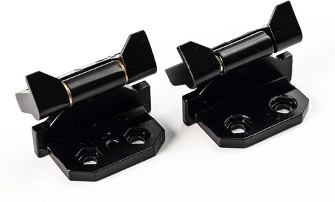 معدات أوتوماتيكية من سبائك الزنك مفصلة رفع مخفية 2 قطعة (CL213-1-Black) in Kuwait
