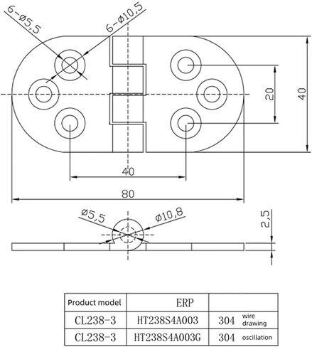 باب الفريزر المفصلي للخزانة الكهربائية مع CL238-3 قطعة واحدة in Kuwait