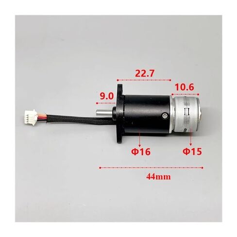 15BY DC 5V 6V 15mm Metal Gearbox Planetary Gear Stepper Electronic Starter 2-Phase 4-Wire Stepping Electronic Starter Large Torque DIY in Saudi Arabia