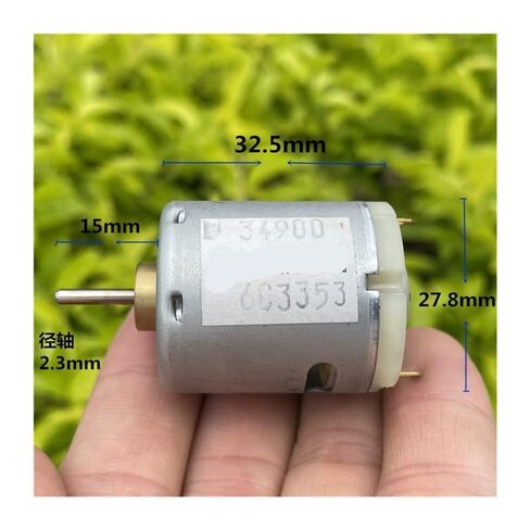 34900 RS-365 28mm Carbon Brush Electronic Starter DC 12V 18V 24V 25800RPM High Speed Engine DIY in Saudi Arabia