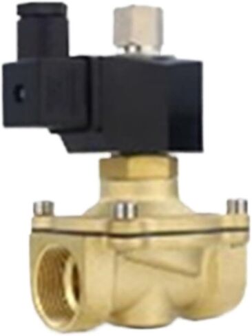 Solenoid Valve Water Air Solar Tap Water Copper Valve Normally Open DN8 DN10 DN15 DN20 DN25 DN32 DN40 DN50(DN10,DC12V) in Kuwait