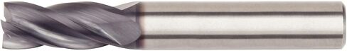 WIDIA Hanita I4B0078T019R VariMill I4B GP Rough/Finish End Mill, Ball Nose, 0.1875" LOC, 0.078" Cutting Dia, Carbide, TiAlN Coating, RH Cut, 4FL in Kuwait
