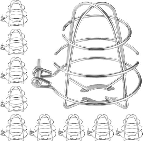10 PCS Fire Sprinkler Head Guard Cage, 1/2 in Stainless Steel Sprinkler Protector Cover, Ceiling Mounted Impact Protection Bracket Fire Extinguishing System Safety Cage in Kuwait