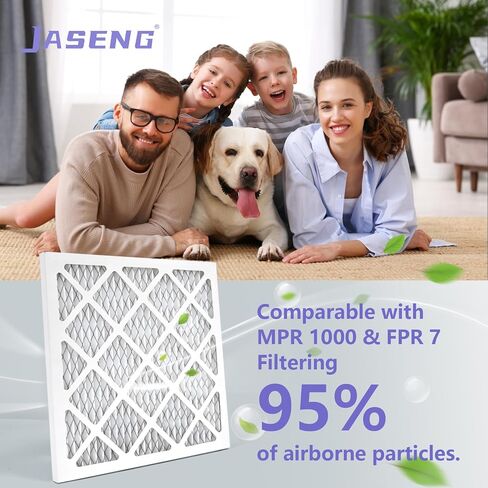 6 عبوات من فلاتر هواء الفرن 12 × 12 × 1، فلتر MERV 11 MPR 1000 وFPR 7، استبدال فلتر الهواء HVAC (الأبعاد الدقيقة: 11 3/4 بوصة × 11 3/4 بوصة × 3/4 بوصة) in Kuwait