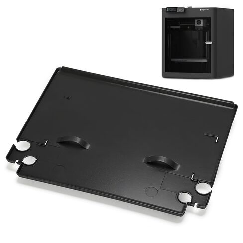 Gather Filament Waste for Bambu Lab P1P P1S X1C X1E, 3D Printer Waste Collector Mat/Purge Catcher Tray, Silicone Anti-Static Waste Pad with Raised Edges & Handles,3D Printing Accessories Easy Clean in Kuwait