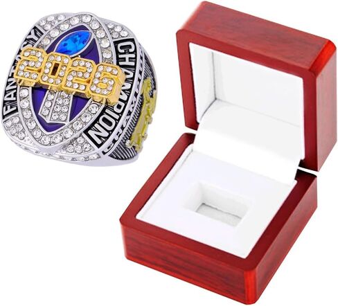 جائزة 2026 Fantasy Football Championship Ring Award الحائز على جائزة MVP FFL Ring in Kuwait