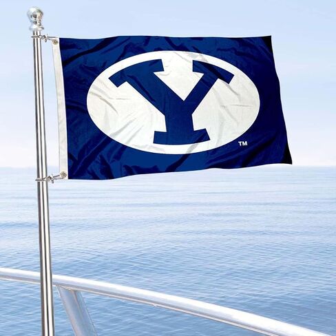 Brigham Young Cougars Boat and Nautical Flag in Kuwait