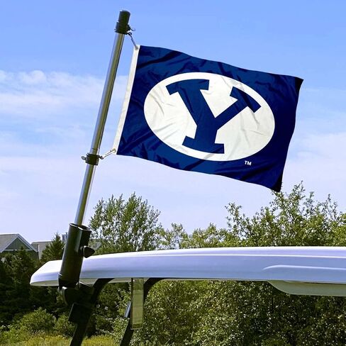 Brigham Young Cougars Boat and Nautical Flag in Kuwait