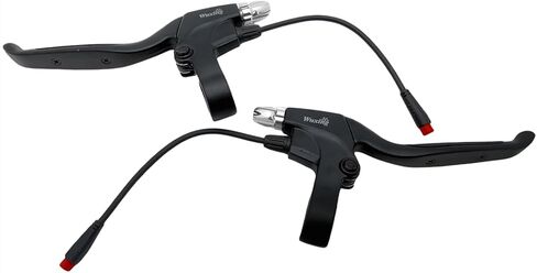 1 Pair Brake Bar Handle Brakes Lever for Kukirin M4/M4 PRO Electric Scooter Kugoo Kirin M4/M4 PRO Left and Right Brake Parts in Kuwait