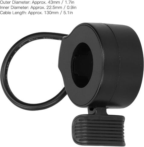 Electric Scooter Thumb Throttle Finger Throttle Hall Sensor Scooter Accelerator Grip Replacement Accessories in Kuwait