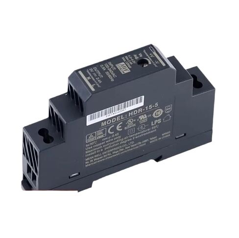 HDR-15-24 HDR-15 15 وات رفيع للغاية على شكل خطوة DIN Rail 24V 0.63A in Kuwait