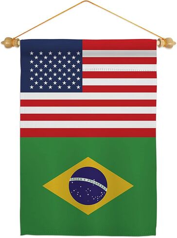 كأس العالم البرازيل الولايات المتحدة الأمريكية علم الصداقة ديكور المنزل راية الفناء والشرفة والحديقة والحديقة وعمود العلم وديكورات الغرف في الأماكن المغلقة الصغيرة والخارجية ولافتات الفناء وهدايا الفيفا وفريق قطر وكأس كرة القدم لعبة كرة القدم المصنوعة في  in Kuwait