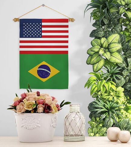 كأس العالم البرازيل الولايات المتحدة الأمريكية علم الصداقة ديكور المنزل راية الفناء والشرفة والحديقة والحديقة وعمود العلم وديكورات الغرف في الأماكن المغلقة الصغيرة والخارجية ولافتات الفناء وهدايا الفيفا وفريق قطر وكأس كرة القدم لعبة كرة القدم المصنوعة في  in Kuwait