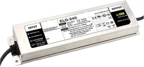Power Supply ELG-240-C700AB-3Y Waterproof Constant Current dimmable; ELG-240-C1400AB-3Y | ELG240C1400AB3Y in Saudi Arabia
