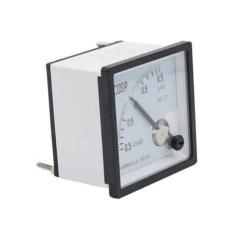 SQ-72-COS مؤشر نوع التيار المتناوب التناظرية COS عامل الطاقة متر 380 فولت/5A عداد لوحة عامل الطاقة الكهربائية متر 72x72 مللي متر in Kuwait