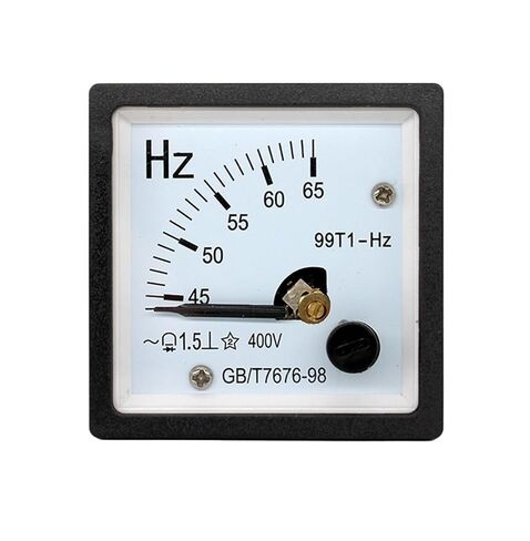 99T1-HZ 45-65HZ 220V 380V 400V Pointer Measuring Board Meter Pointer Meter AC Meter 48x48mm in Kuwait