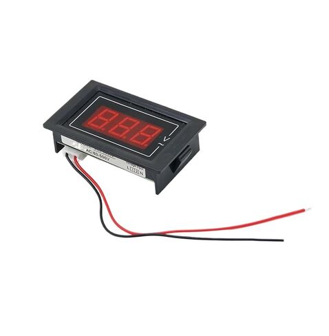 D85-5035 التيار المتناوب شاشة ديجيتال الجهد متر 2-سلك LCD لوحة رقمية متر عرض التيار المتناوب تستر 60-500 فولت جزءا لا يتجزأ من جهاز قياس الجهد الكهربائي in Kuwait