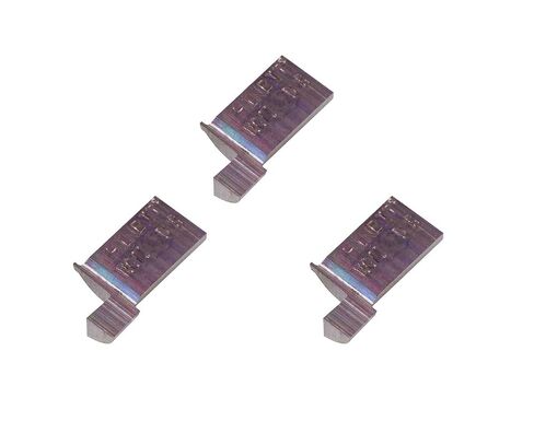 THINBIT 3 عبوات MGTI051D2RE عرض 0.051 بوصة، عمق 0.063 بوصة، كربيد مطلي بـ TiAlN، زاوية حادة، إدراج حز للصلب والتيتانيوم وسبائك النيكل والفولاذ المقاوم للصدأ مع قطع متقطعة in Kuwait